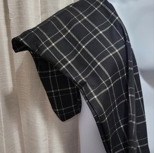 Forever 21 black pinstripe pants